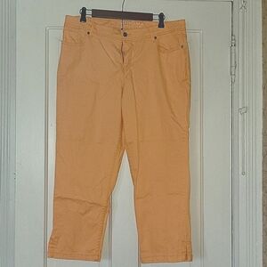 16P Sonoma orange sherbet cropped pant